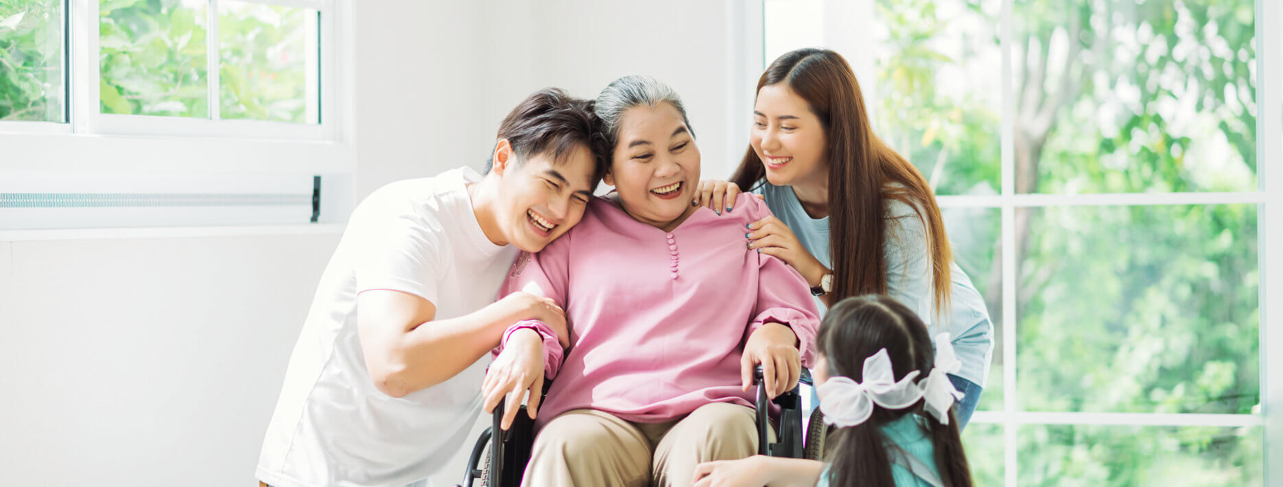 family happy together